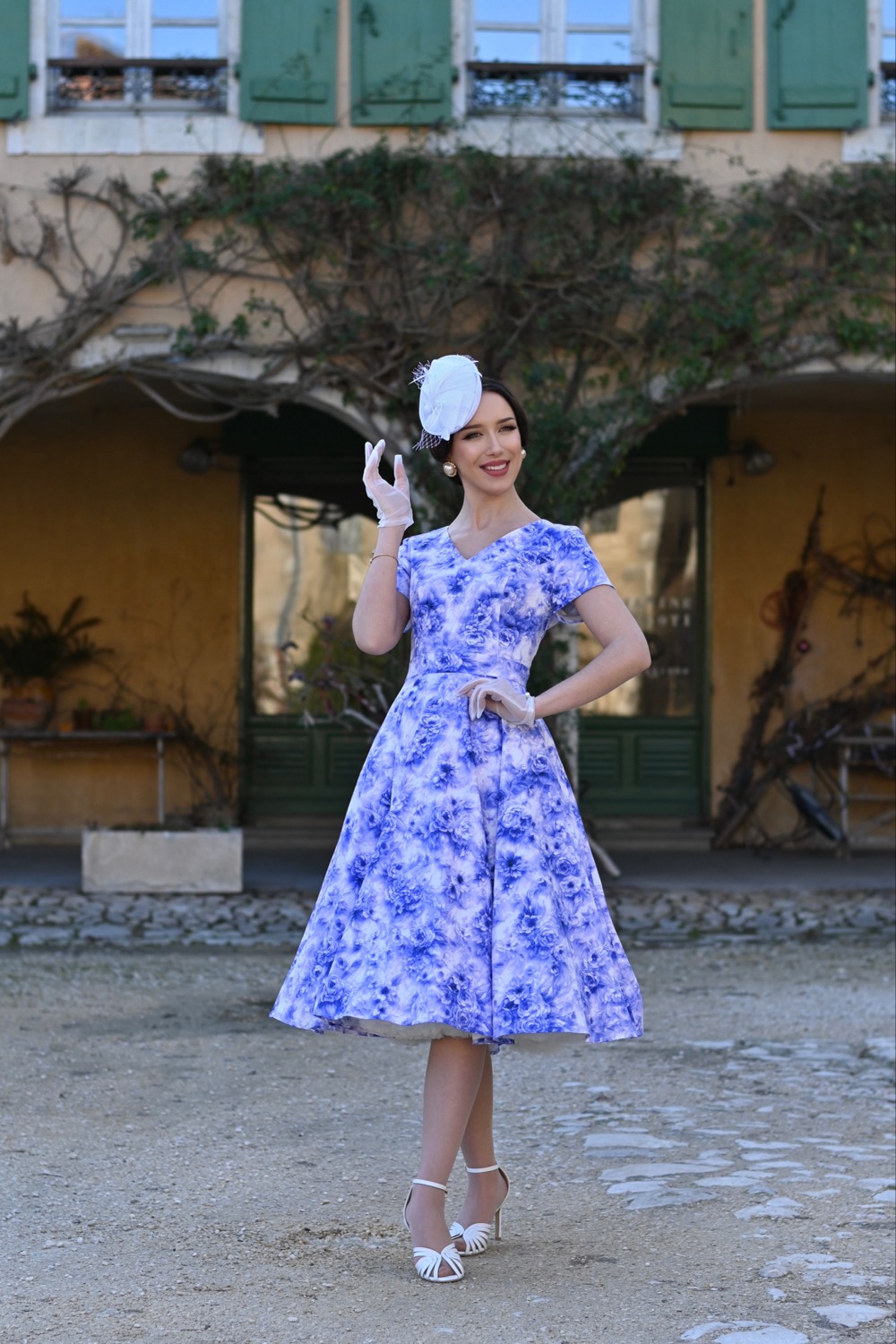 Violet Rose Swing Dress in Extended Sizing